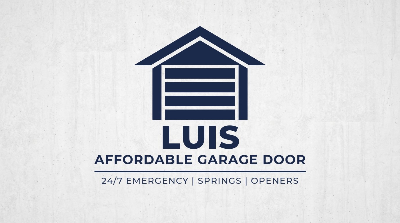 Luis Affordable Garage Door Logo
